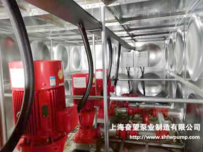 消防泵線路連接，管路連接緊固檢查