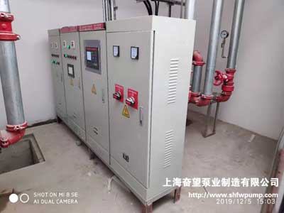 消防供水設備電氣控制部分進行接線調試工作