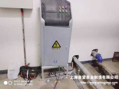 變頻控制柜調(diào)試，線管更換