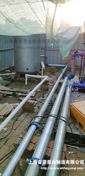 各個(gè)供水設(shè)備之間的管路閥門安裝