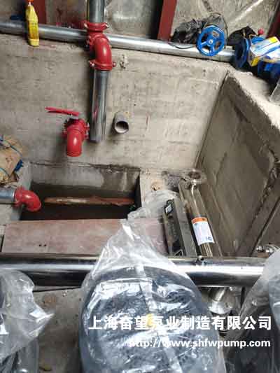 泵站內(nèi)部消防水泵管路及水箱連接管路連接