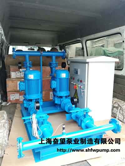 供水系統(tǒng)增壓泵組裝車送貨