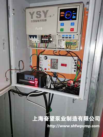 維修調(diào)試潛水排污泵啟動控制柜