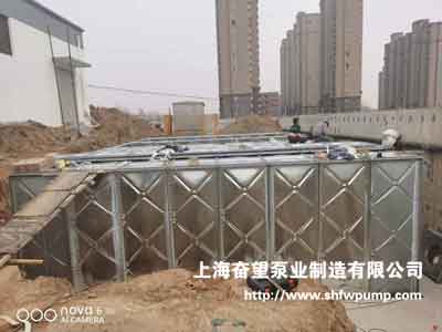 安裝消防泵房和消防水池